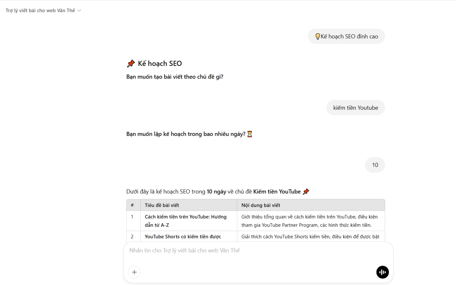 Cách dùng ChatGPT viết bài chuẩn SEO - Bí quyết tối ưu hóa nội dung để dẫn đầu kết quả tìm kiếm